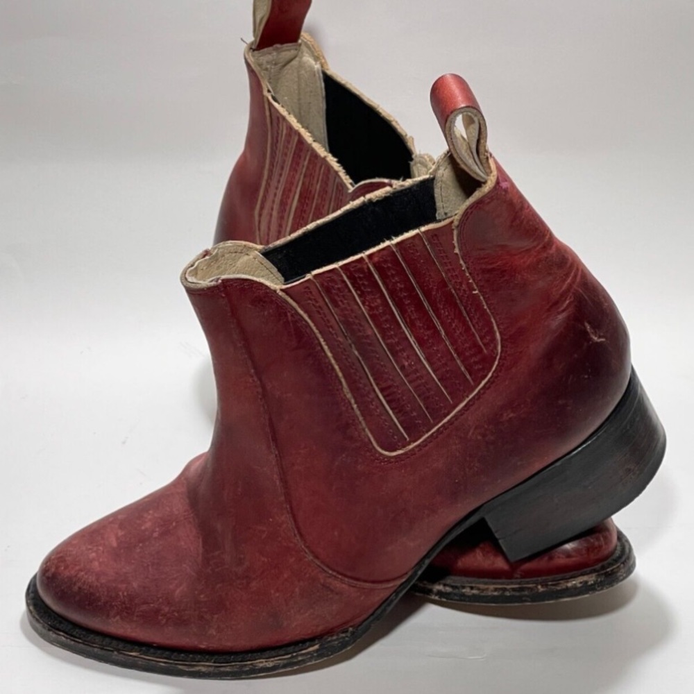 BNIB Freebird by Steven Dark Red Lasso Boot, Size 7 (easily fits 6.5)